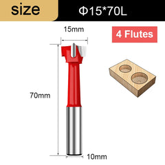 Tideway Forstner Gang Drill Bit – 70mm Alloy Hole Opener