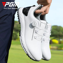 PGM Men’s Golf Shoes – Waterproof, Anti-Slip, Cushioning XZ408