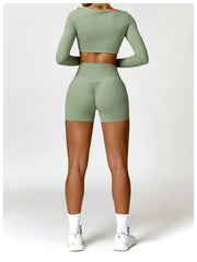 Women’s Quick-Dry Square Neck Gym Top