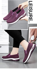 Women’s Breathable Sports Sneakers – Lightweight Anti-Slip Walking Shoes