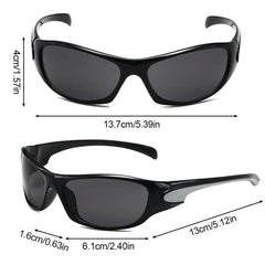 Polarized Unisex Sports Sunglasses – UV400 Driving & Outdoor Shades