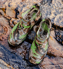 Men’s Camouflage Waterproof Fleece-Lined Rain Boots – Warm Garden Gumboots 2025