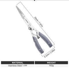 Shawto Aluminum Alloy Fishing Gripper – Professional Lip Grabber & Fish Control Pliers Tool