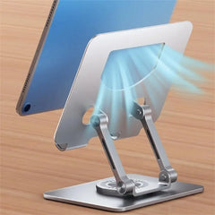 360° Rotatable Tablet Stand – Adjustable Foldable Desktop Holder (4.7–12")