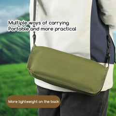 Foldable Backpack Stool – Portable Outdoor Fishing & Camping Chair with Storage Bag