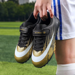 Kids’ Soccer Cleats – Non-Slip Training Football Shoes
