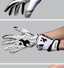 Padded Football Gloves – Adhesive Grip for Indoor & Outdoor Sports