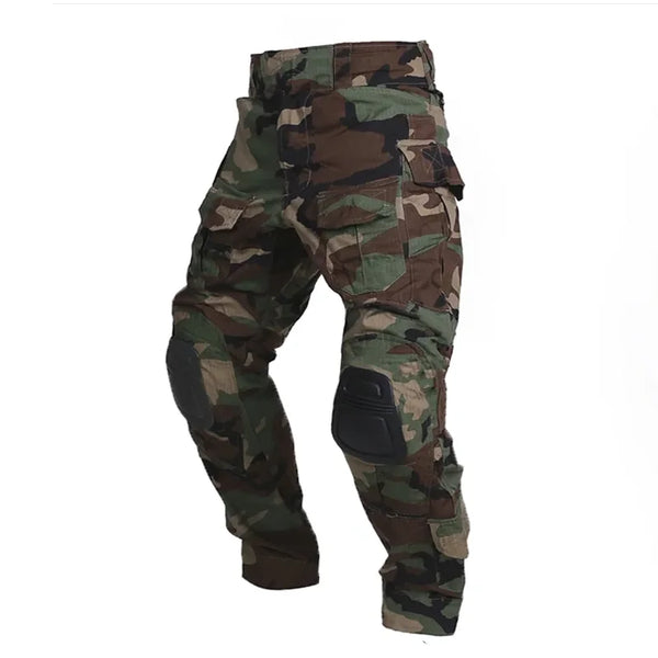 Men’s Multicam Tactical Uniform Set — Shirt & Pants for Hunting & Military Use
