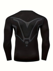 Men’s Quick-Dry Fitness Long-Sleeve Top