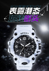 Teenage Men’s Glow Sports Watch – Trendy Electronic LED Watch