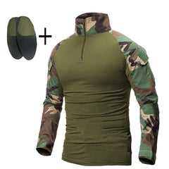 Men’s Multicam Tactical Uniform Set — Shirt & Pants for Hunting & Military Use