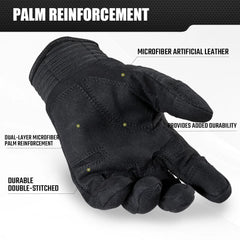 Touch Screen Tactical Gloves – Anti-Skid Outdoor Combat & Cycling Gear for Men