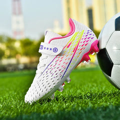 Kids’ Ultralight Football Boots – Non-Slip Outdoor Soccer Shoes