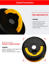 Portable LED Camping Lantern – Waterproof Tent Light with Hook