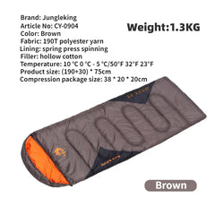 JUNGLEKING CY0904 4-Season Ultralight Waterproof Camping Sleeping Bag