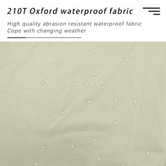 Black Coated Camping Tarp – 99% UV Block Waterproof Sun Shelter Canopy