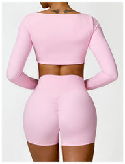 Women’s Quick-Dry Square Neck Gym Top