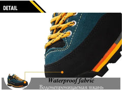 Men’s Waterproof Hiking Shoes – Anti-Collision Outdoor Climbing & Casual Sneakers