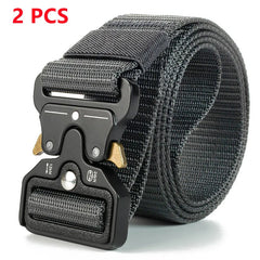 Unisex Tactical Nylon Belt with Quick Release Buckle