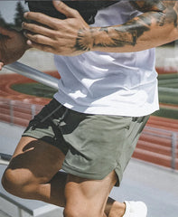 Men’s 2-in-1 Running Shorts with Phone Pocket