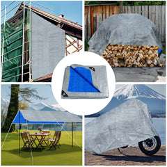 Large Waterproof Camping Tarp – Outdoor Rain Cover & Sun Shelter Canopy
