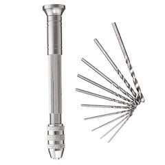 Mini Micro Manual Hand Drill Set