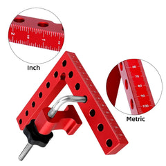Right-Angle 90° Fixing Clip – L-Shaped Woodworking Positioning Clamp