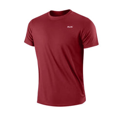 Men’s Ice Silk Quick-Dry T-Shirt – Summer Breathable Outdoor Running Top