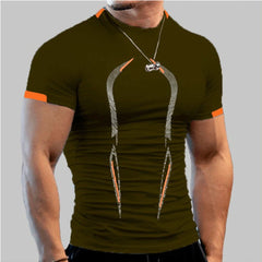 Men’s Summer Quick-Dry Sports T-Shirt – Breathable Training Top