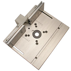 Aluminum Router Table Insert Plate with Miter Gauge – Woodworking Benches & Table Saw
