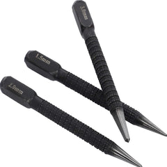 3PCS High-Carbon Steel Center Punch Set – Non-Slip Center Pin for Metal & Wood