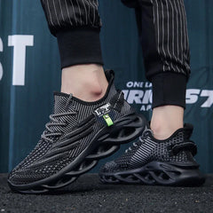 YRZL Men’s Sport Sneakers – Breathable Lightweight Running Shoes