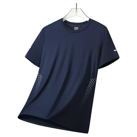 CHRLCK Men’s Quick-Dry Sports T-Shirt – Summer Outdoor