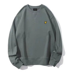 2025 LYLE Cotton O-Neck Sports Hoodie – Eagle Logo Unisex Casual Sweatshirt