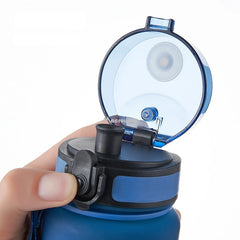 0.5/1L Sports Water Bottle – Leak-Proof Portable Gym Bottle