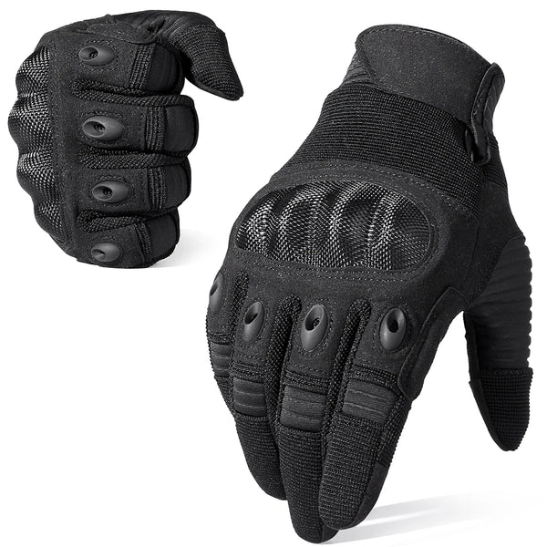 Touch Screen Tactical Gloves – Anti-Skid Outdoor Combat & Cycling Gear for Men