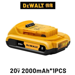 DeWALT 20V MAX Battery Pack – 2Ah/5Ah/6Ah + Charger (Compatible with FlexVolt & DCB Series)