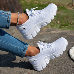 Women’s 2025 Spring Knitted Slip-On Shoes