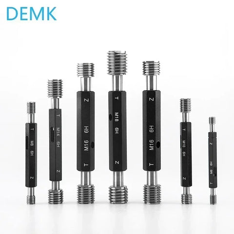 Metric Thread Plug Gauge GO/NO-GO 6H Precision
