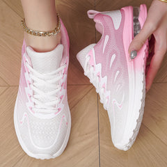 Women’s Air Cushion Sneakers – Breathable Walking Shoes