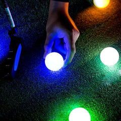 LED Glow Golf Balls – 6-Pack Multi-Color Night Golf Set