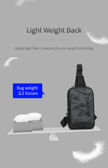 TIGERNU Men’s Lightweight Chest Bag