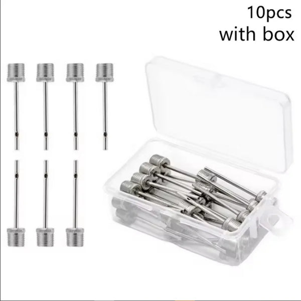 Sport Ball Pump Needles – Stainless Steel Air Valve Adaptors
