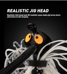 WALK FISH Spinner & Chatter Bait – 7g/10g/14g Weedless Bass Fishing Lure