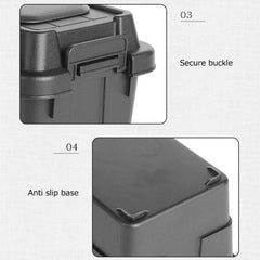 Outdoor Tissue & Storage Box – 1.1L Portable Napkin Holder Organizer for Camping & Picnic