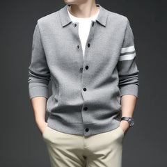 Men’s Knitted Cardigan Sweater Jacket
