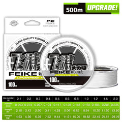 ZUKIBO Laser Nano Braid Fishing Line – Super Soft, Durable, Low-Memory PE Line