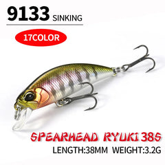 38mm Mini Sinking Minnow Fishing Lure