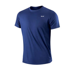Men’s Ice Silk Quick-Dry T-Shirt – Summer Breathable Outdoor Running Top