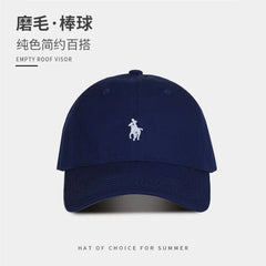 Unisex Cotton Baseball Cap – Casual Embroidered Polo Hat